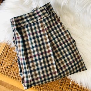 vintage | plaid pants
